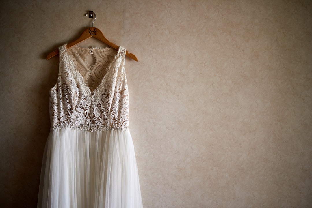 Photo beige dress